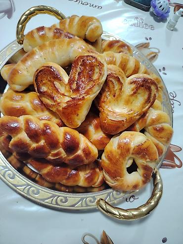tortlar ve qiymetleri: Təzə bişirilmiş ev şirniyyatları və xəmir məmulatları - Kərə yağı ilə — 1