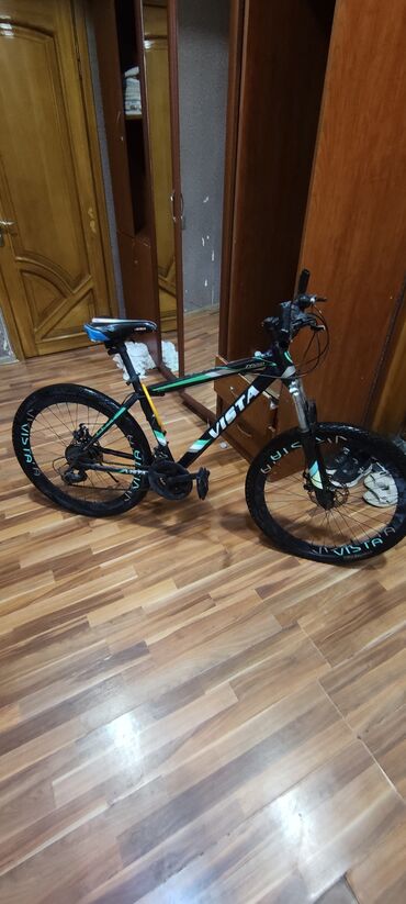 barter velosiped: İşlənmiş Dağ velosipedi Vista, 22", sürətlərin sayı: 7, Ünvandan götürmə