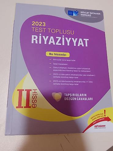 nərd kitabı: Riyaziyyat Testlər 9-cu sinif, DİM, 2-ci hissə, 2023 il — 1