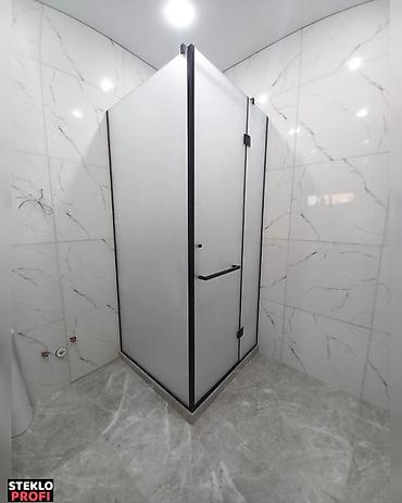 Душевые перегородки и ограждения: Душевые кабины в Бишкеке душевая перегородка стеклянные — 19