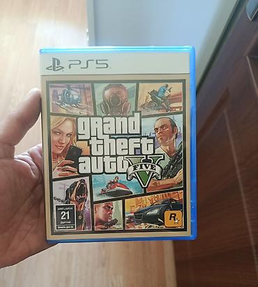 игровые диски: Ps5 üçün Gta5 oyun diski 
Yaxşı vəziyyətdə 
Barter yoxdu — 1