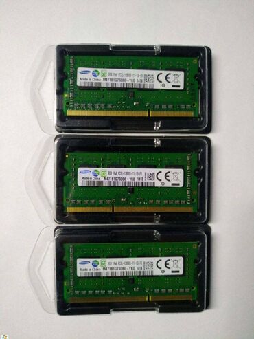 аккумуляторы для ноутбуков emachines: Оперативная память, Б/у, Samsung, 8 ГБ, DDR3, 1600 МГц, Для ноутбука