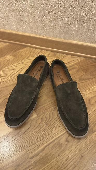 Ayaqqabılar: Ayaqqabı loafer - Material: təbii zamşa (üst hissə), dəri içlik — 6