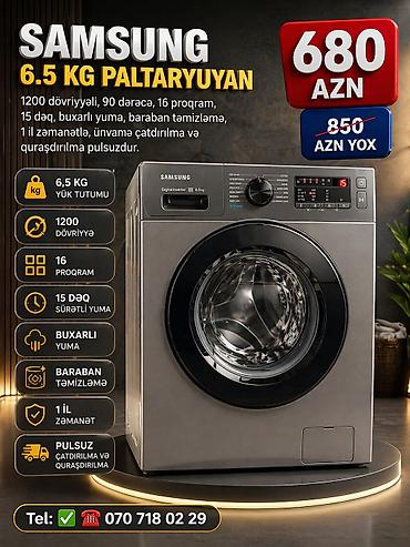 Digər aksesuarlar: Paltaryuyan təzə Anbardan satiş.Qimətlər aşagida qeyd olunub.Ünvana — 7