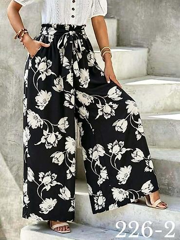 Pantalone: Pantalone za punije dame – model 226-2 - Kroj: široke nogavice — 6