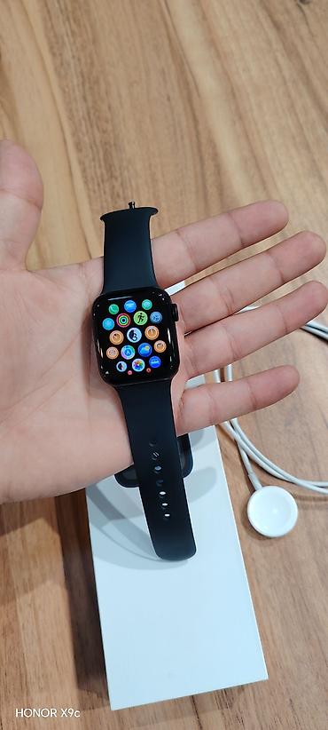 adaptırlar: İşlənmiş, Smart saat, Apple, Suya davamlı, rəng - Qara — 2