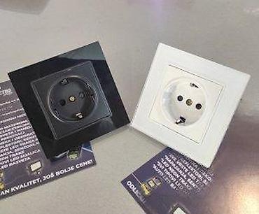 Prekidači: DUPLI PREKIDAČ NA DODIR TOUCH PREKIDAČ ZIDNI PREKIDAČ CRNI | *U — 28