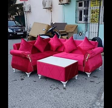 divanlar lalafo: Künc divan dəsti – müxtəlif rəng və dizaynlarda - L formalı künc — 3