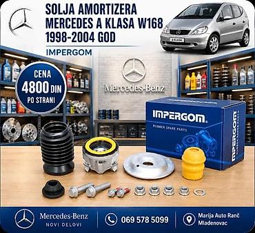 popravka pojasa u autu: MERCEDES A KLASA W168 PREDNJE OPRUGE 4 | ⭐Mercedes A klasa prednje — 5
