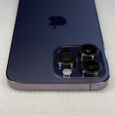 çakma iphone 14 pro max: IPhone 14 Pro Max, 512 GB, Deep Purple, Zəmanət, Simsiz şarj, Face ID
