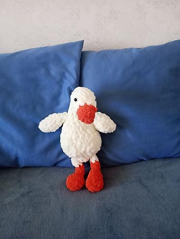 hinduşka kanada: Yumşaq oyuncağ – ördək/qaz fiquru - Material: həcmli, pambıq kimi — 2