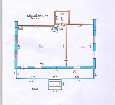 Продажа офисов: Продажа офисов 85 м², С ремонтом, Без мебели, Многоэтажное здание, Цокольный этаж этаж — 2