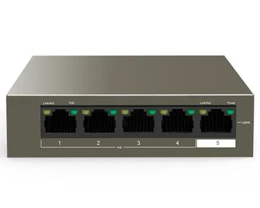 fen za vreli vazduh: Brend: TENDA Model: TENDA TEF1105P-4-63W 5-Port 10/100Mbps Desktop