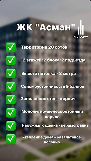 Продажа квартир: 3 комнаты, 81 м², Элитка, 8 этаж, ПСО (под самоотделку) — 3