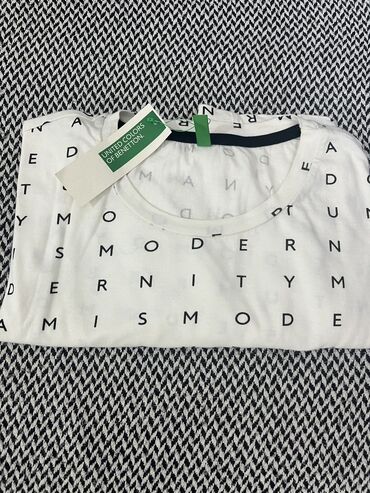 yeni model koftalar: Futbolka, Benetton, XL (EU 42)
