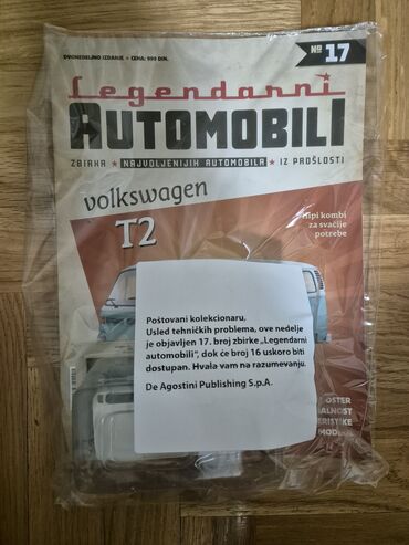 novine: Legendarni  Volkswagen T2 transporter u razmeri 1:43. Potpuno nov
