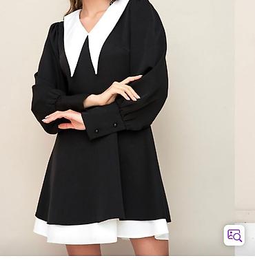 Повседневные платья: Шикарная платье на лето 
Ткань хб🧶
Размер?48
Цена🔥550сом — 7