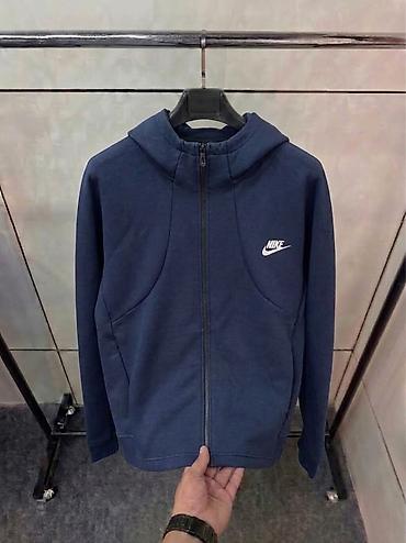 Толстовки: Мужская толстовка, M, Nike, Новый, цвет - Синий, Самовывоз — 1