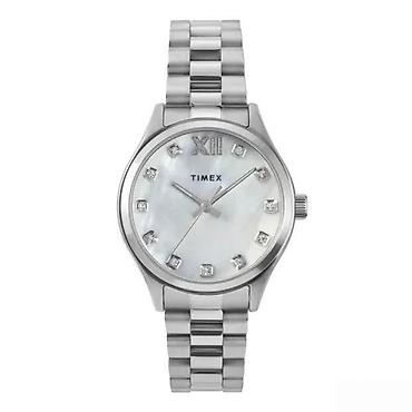 Ručni satovi: AKCIJA - TIMEX Trend TW2W85300UK - 34mm - MOP Bela Potpuno nov i — 1