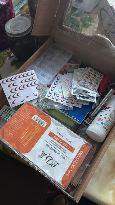 Manikür, pedikür aparatları: Manikur ləvazımatları satılır dəst və tək tək satış mümkündür, yeni — 4