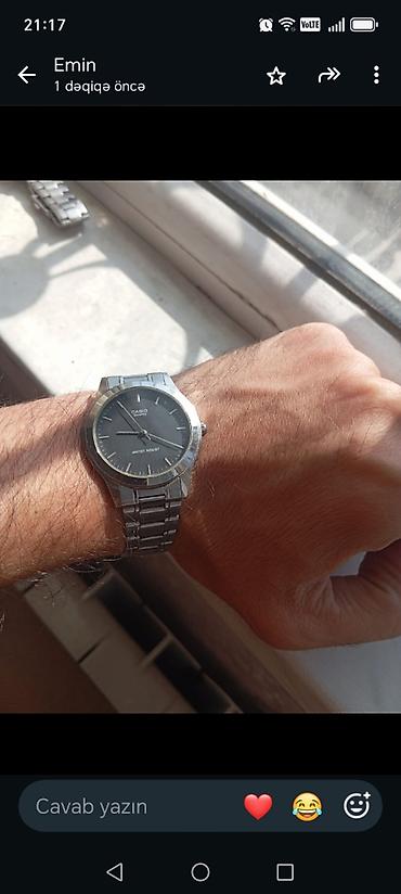 Kişi qol saatı – Casio Quartz MTP-1128 - Korpus və bilərzik
