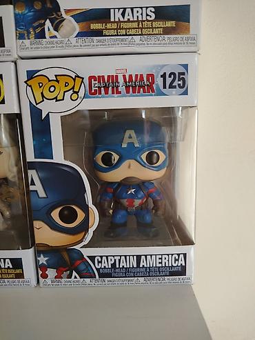 Funko Pop! Marvel: Captain America – Civil War (#125) - Rəsmi Funko