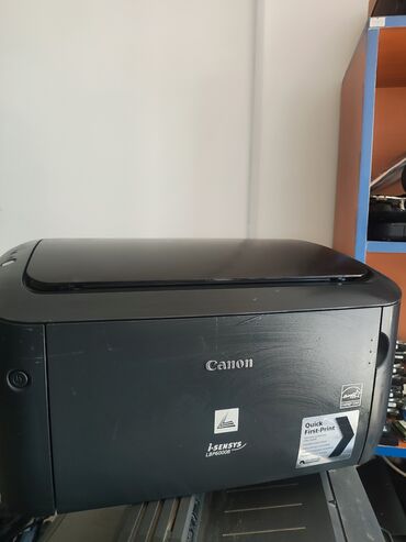 ремонт компьютеров и ноутбуков: Лазерный принтер canon lbp6000b черная белая печать состояние хорошее