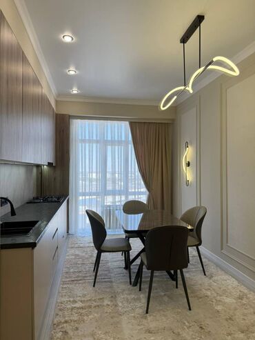 центральная мечеть: 2 комнаты, 50 м², Элитка, 12 этаж, Дизайнерский ремонт