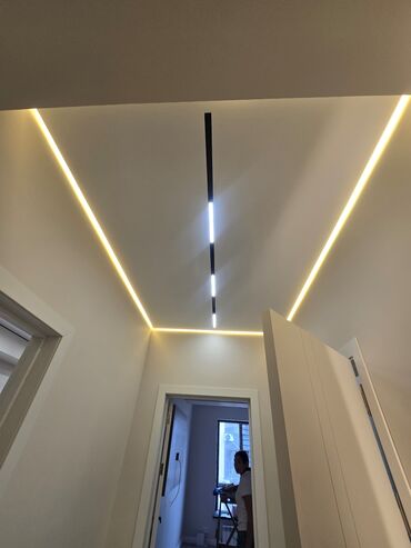 Потолочные работы: Монтаж потолков, Монтаж потолочных плинтусов | Многоуровневый | Багет Больше 6 лет опыта — 10