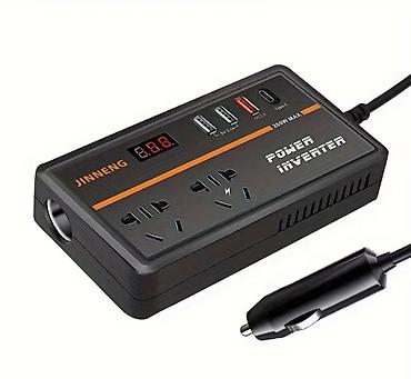 JINNENG avtomobil inverteri – 12V siqaret alışdırıcısından 220V çıxış