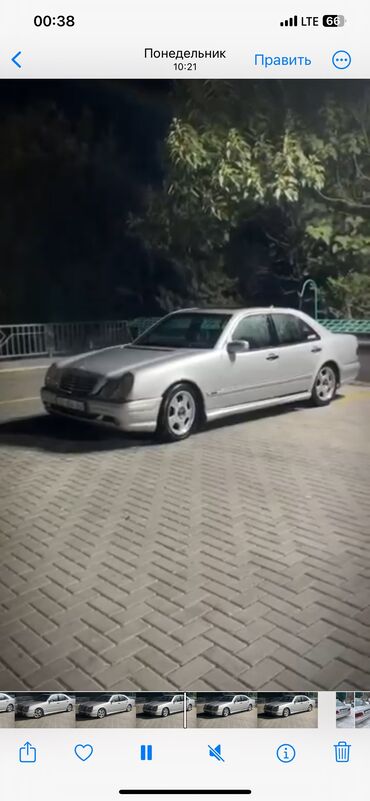 электромобил машина: Mercedes-Benz E 200: 1999 г., 2 л, Автомат, Бензин