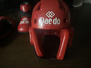 бутун сумка: Комплект защитной экипировки Daedo International (красный цвет) — 5