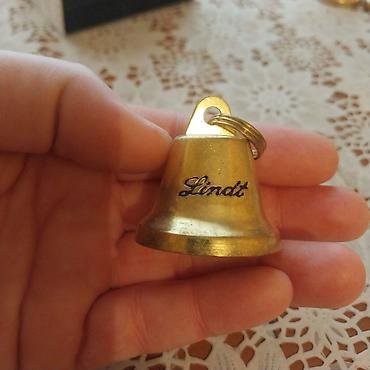 bezek sekilleri: Məhsul: Lindt brendinin metal zəngi – dekorativ aksesuar Təsvir: - — 3