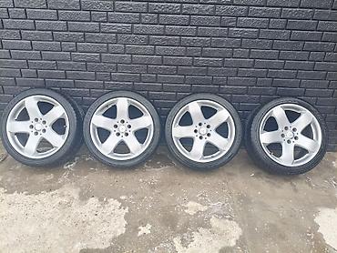 Колеса в сборе 245 / 40 / R 18, Лето, Б/у, Комплект, Легковые, Литые, отверстий - 5 at lalafo.kg Колеса в сборе 245 / 40 / R 18, Лето, Б/у, Комплект, Легковые, Литые, отверстий - 5