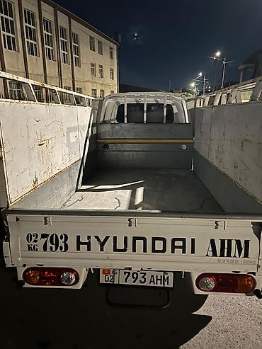 1000: Hyundai Porter II — компактный бортовой грузовик Основные — 2