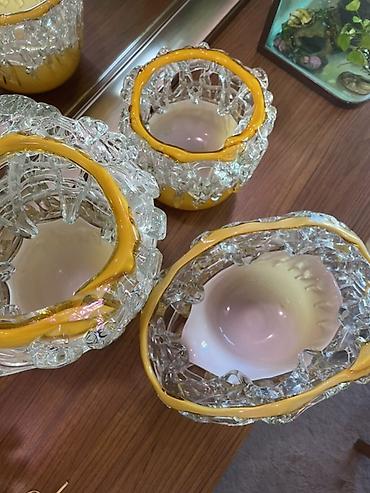 Vazalar: Vaza dəsti, Xrustal — 3