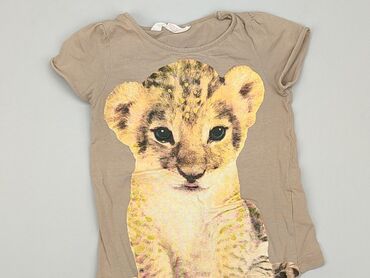 koszulka olimp: Koszulka, H&M, 8 lat, 122-128 cm, stan - Bardzo dobry