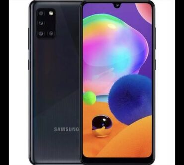 Samsung: Samsung Galaxy A31, Б/у, 256 ГБ, цвет - Черный