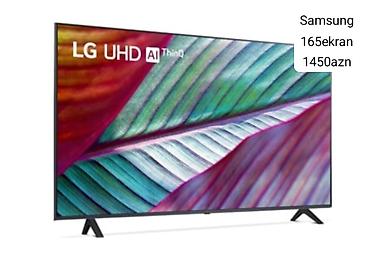 4k monitor: Samsung Crystal UHD televizor - Ekran ölçüsü: 140 ekran (təxminən 55 — 9