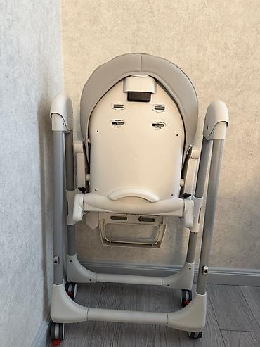 Yemək masaları, oturacaqları: Peg Perego yemək stolu ilə uşaq yemək kreslosu - Rəng: boz-ağ - — 3