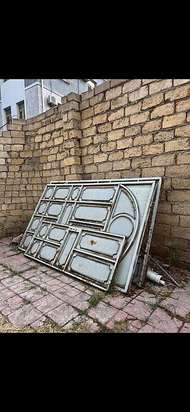 həyət darvazaları: İşlənmiş Dəmir Həyət darvazası, Yana açılan, 350 m, Mexaniki, Qapı ilə, Kredit yoxdur, Ödənişli quraşdırma, Ünvandan götürmə — 1