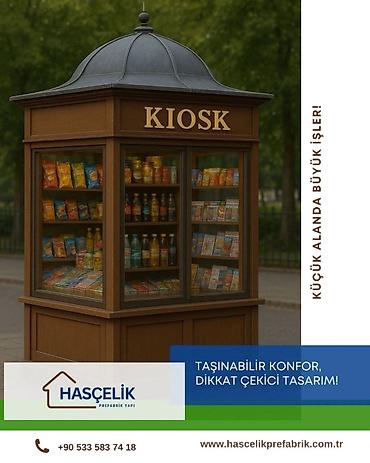 emlak: Cöycay rayonu, Cəyri yolunun üzərində 7/24 fəaliyyət üçün uyğun köşk — 1