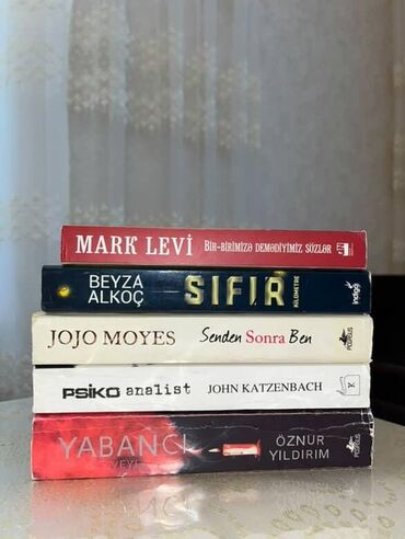 Bədii ədəbiyyat: Kitab paketi – 5 bestseller roman Dəst tərkibi: - Mark Levi –