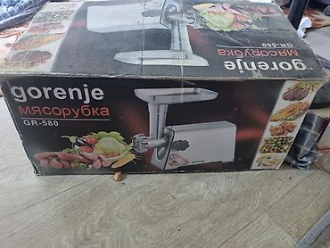 Мясорубка Gorenje GR-580 - Электрическая мясорубка для приготовления