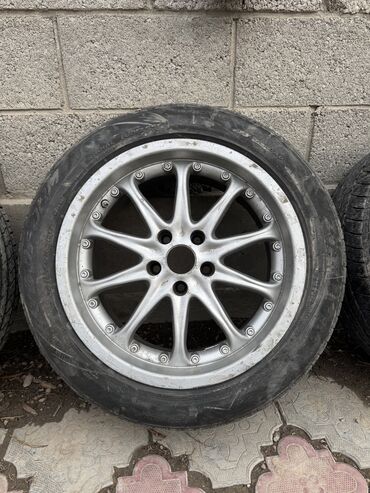Колеса в сборе: Колеса в сборе 215 / 55 / R 17, Лето, Б/у, Комплект, Легковые, Литые, отверстий - 5 — 4