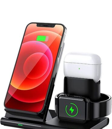 mobilni: Bezicni punjac Seneo 3u1 za Apple Watch, AirPods, iPhone 】Hoidokli