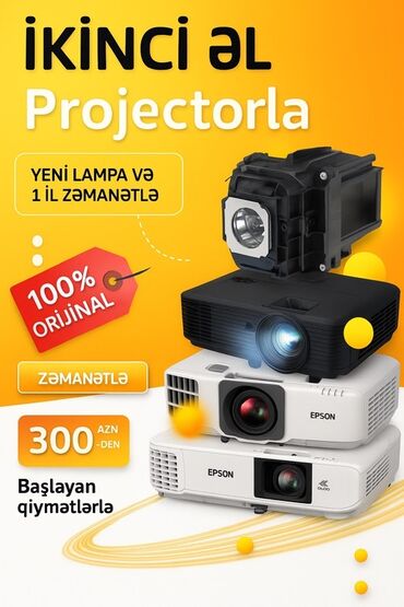 Digər texnika: PROJECTOR.AZ – Peşəkar Proyektor Satışı və 24/7 Servis - Hər — 9