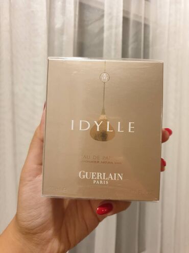 yagli etirler: Guerlain Idylle. 50ml. parfum. originaldir. Duty-free-den alinib