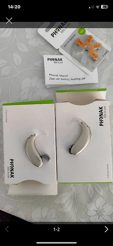 Другое: Phonak Marvel qulaq eşitmə aparatı (BTE) Xüsusiyyətlər: - — 1