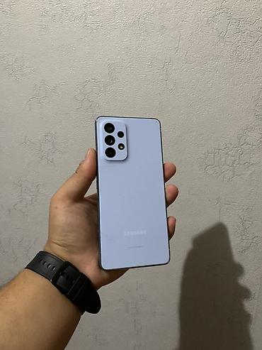 pocophone x3: Samsung Galaxy A53, Б/у, 128 ГБ, цвет - Голубой, 2 SIM — 1